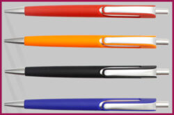 corporate logo pen giveaways