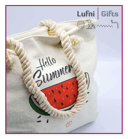 summer giveaways-egypt-tote-bag-egypt-giveaways-lufni
